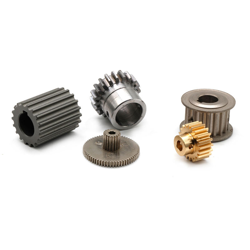 OEM Precision CNC Machining Turning Parts Gear Acciaio inossidabile alluminio ottone Bevel Pinion machining