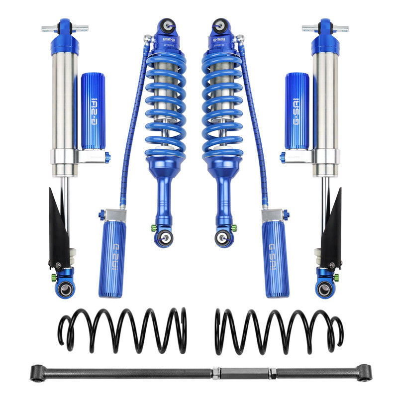 Kit di sospensione blu 4x4 Assorbitore di scosse regolabile di azoto per serbatoio 500 Suv