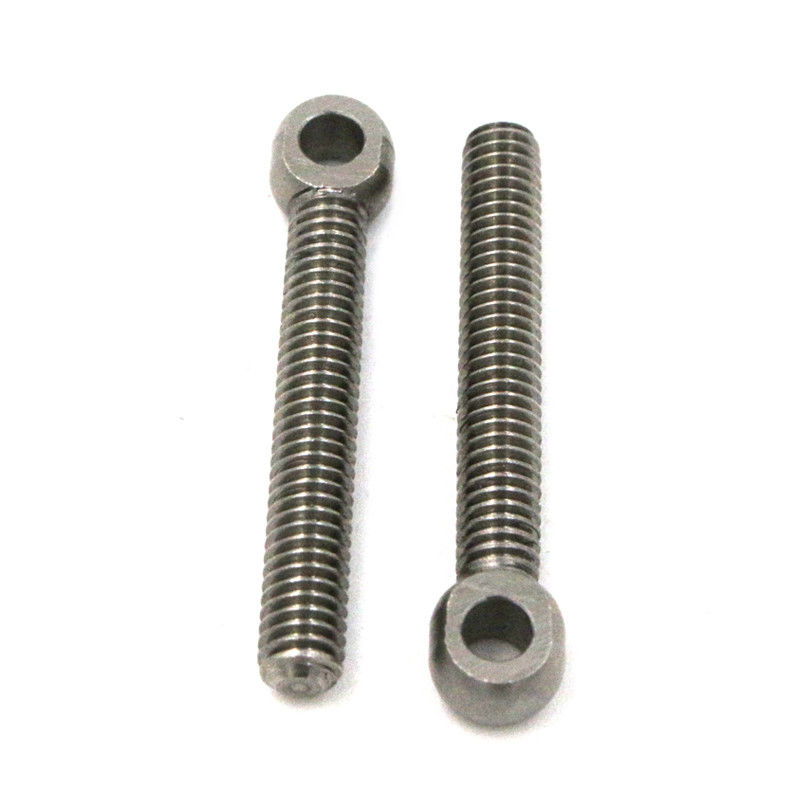 Peek CNC Machining Fasciature personalizzate bulloni tortuosi Cnc girare Cnc toccare filo di plastica parte