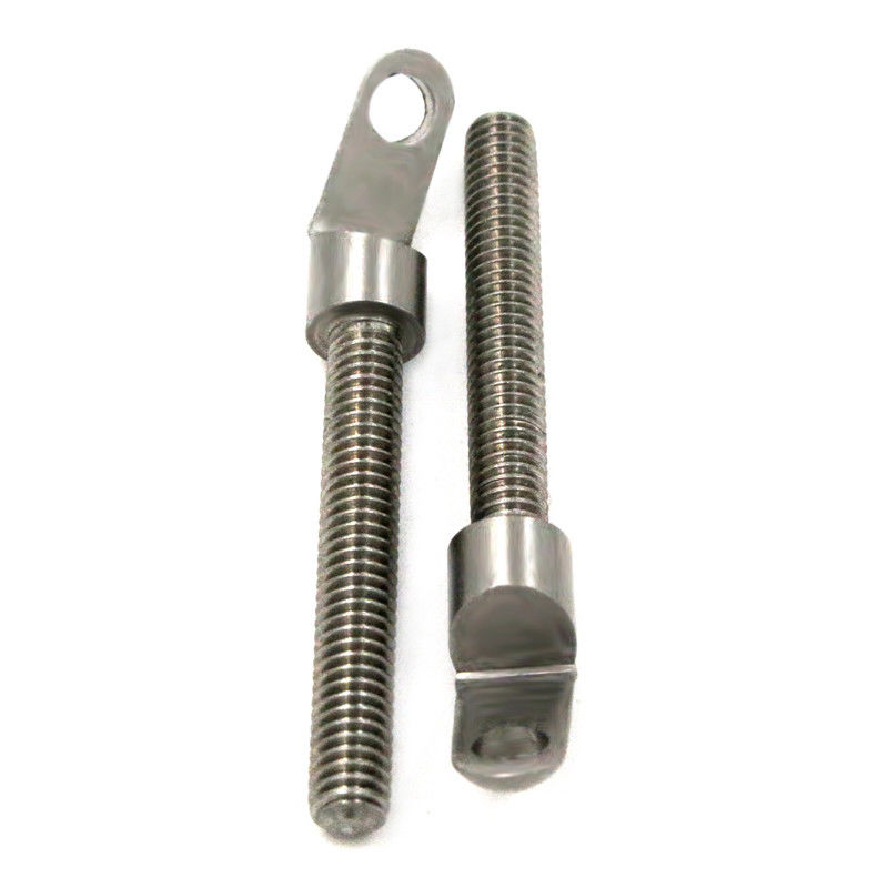 Peek CNC Machining Fasciature personalizzate bulloni tortuosi Cnc girare Cnc toccare filo di plastica parte