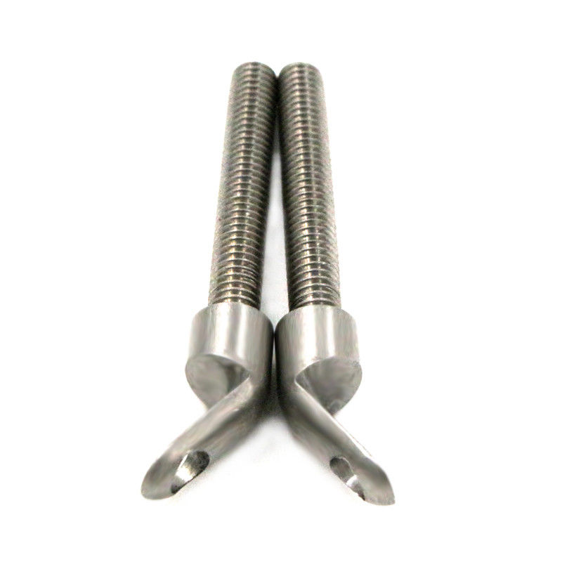 Peek CNC Machining Fasciature personalizzate bulloni tortuosi Cnc girare Cnc toccare filo di plastica parte