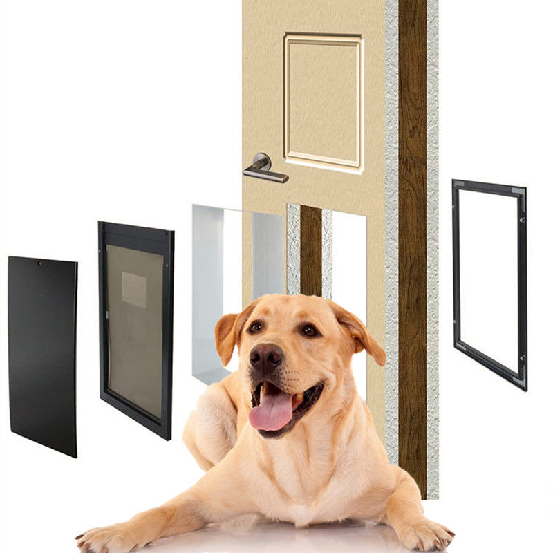 ISO9001 PET Porta sicura in alluminio PET Chiusura a quattro vie Chiusura magnetica Chiusura per cani